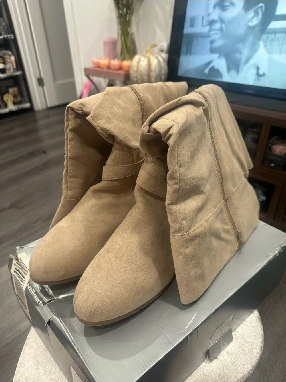 Beacon Tan Over-the-Knee Slouch Boots